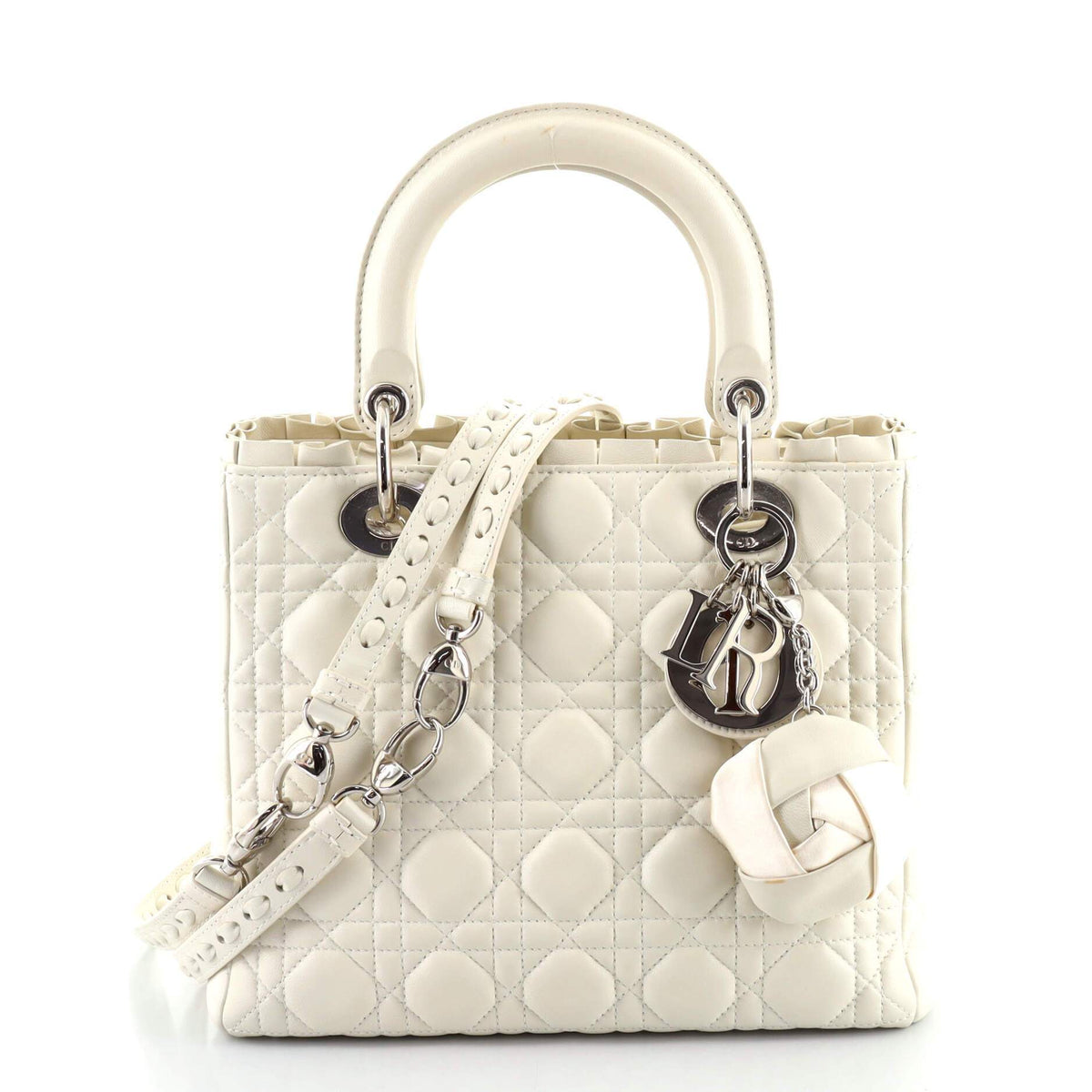 Lady Dior Bag Cannage Quilt Lambskin Medium Dior