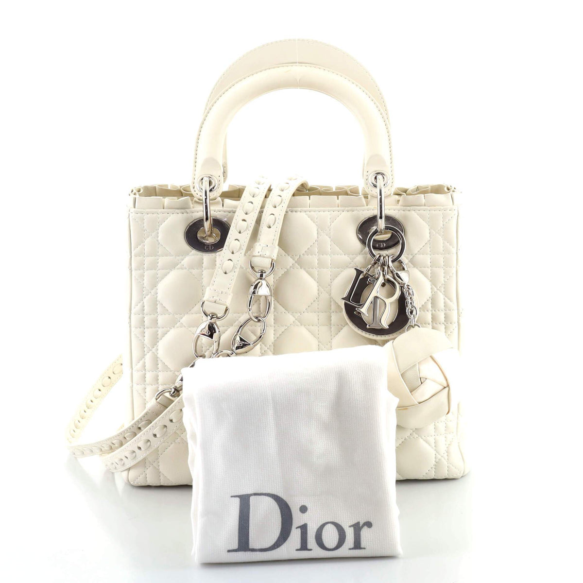 Lady Dior Bag Cannage Quilt Lambskin Medium Dior
