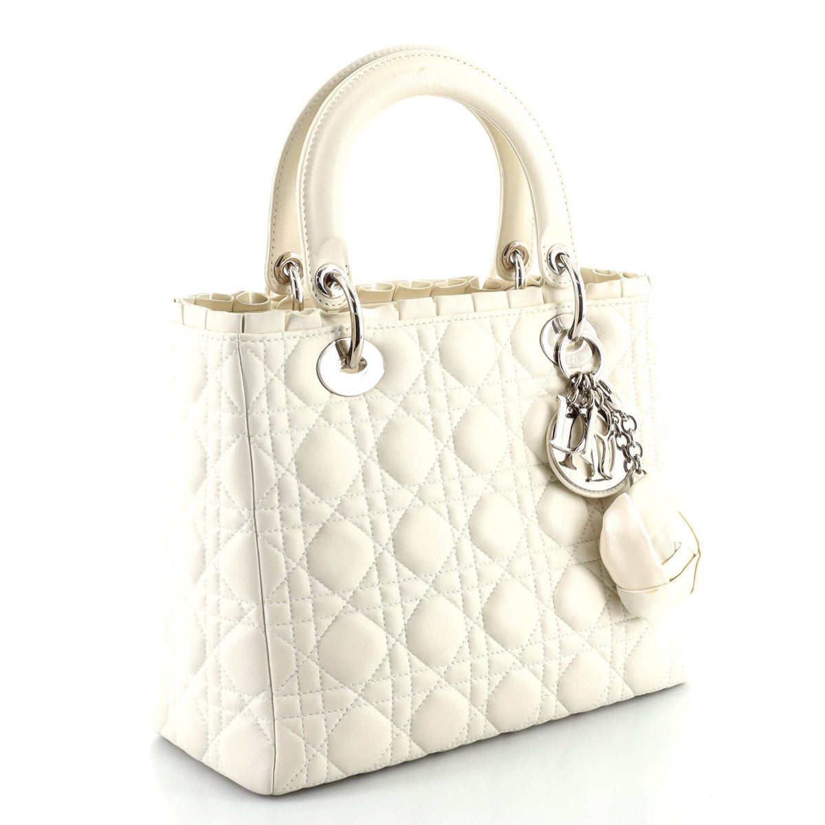 Lady Dior Bag Cannage Quilt Lambskin Medium Dior