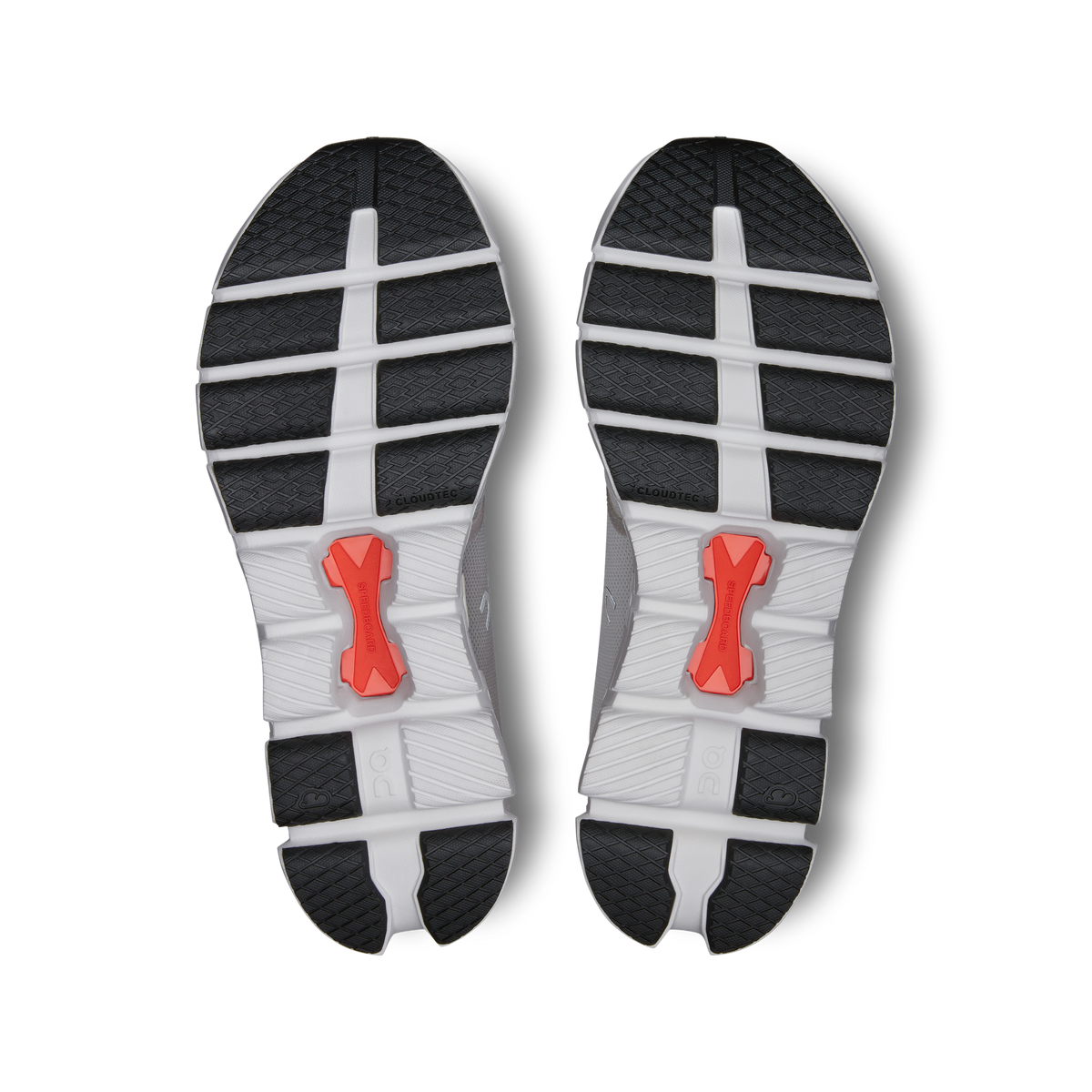 On Running Men's Cloud X 4 Shoes - Silver / Flame On Running