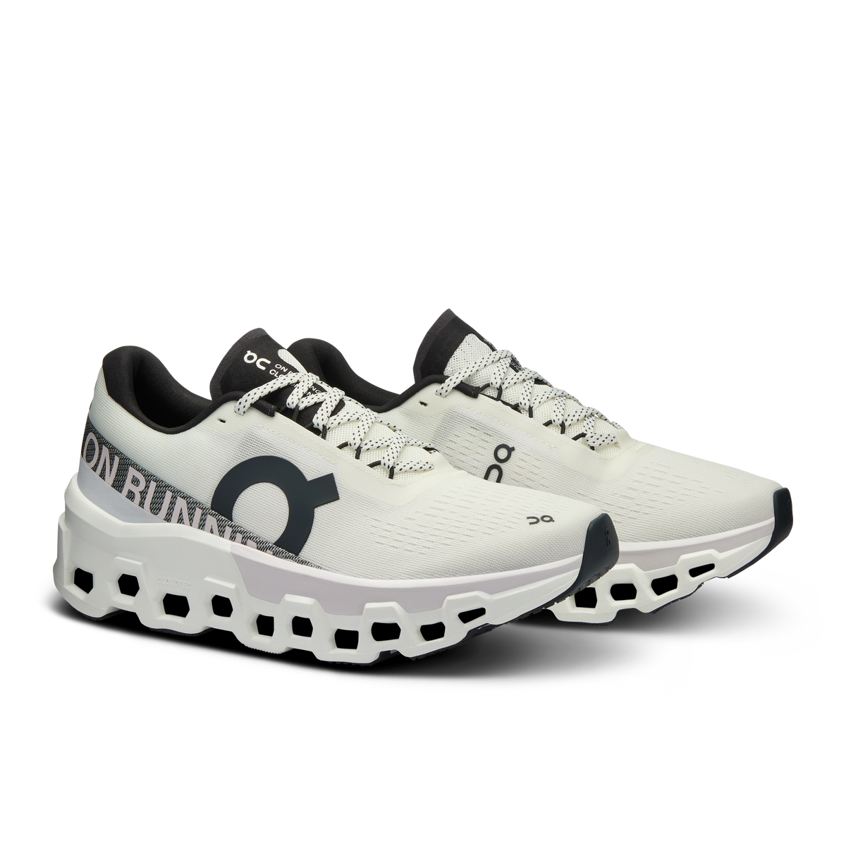 On Running Women's Cloudmonster 2 Shoes - White / Frost On Running