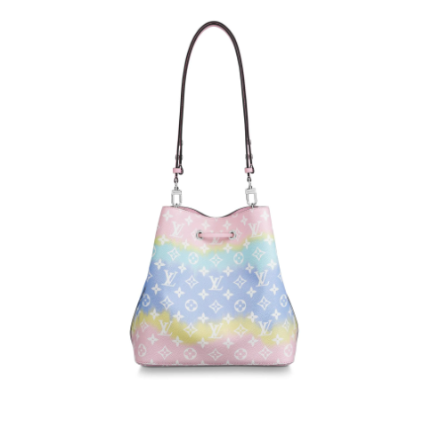 Louis Vuitton NeoNoe LV Escale Pastel Monogram Canvas Bucket Bag M45124
