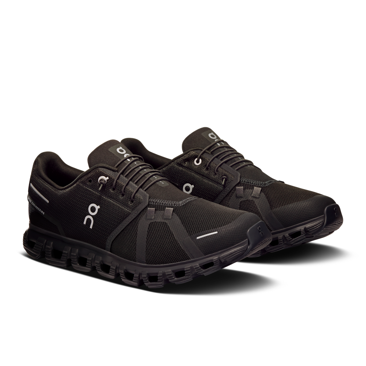 On Running Men's Cloud 6 Shoes - Black / Black On Running