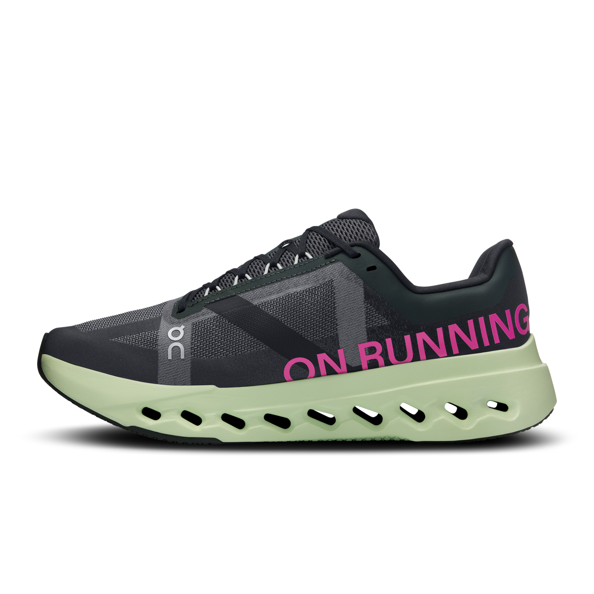 On Running Men's Cloudsurfer Next Shoes - Black / Lima On Running