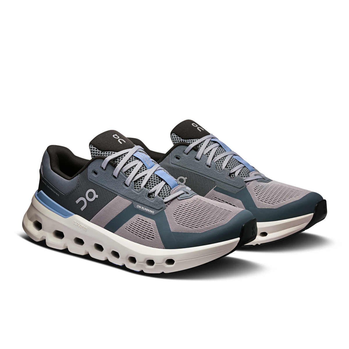 On Running Men's Cloudrunner 2 Shoes - Alloy / Chambray On Running