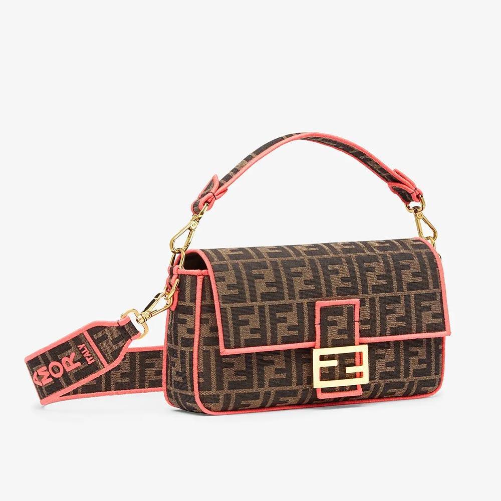 BAGUETTE Fendi Roma/Amor Fabric Bag Fendi