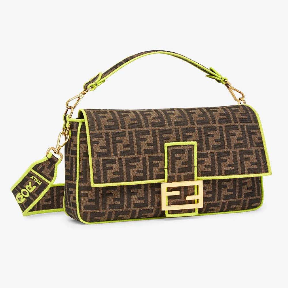 BAGUETTE LARGE Fendi Roma/Amor Fabric Bag Fendi