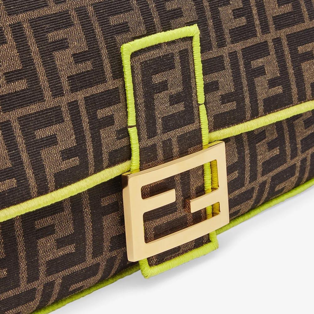 BAGUETTE LARGE Fendi Roma/Amor Fabric Bag Fendi