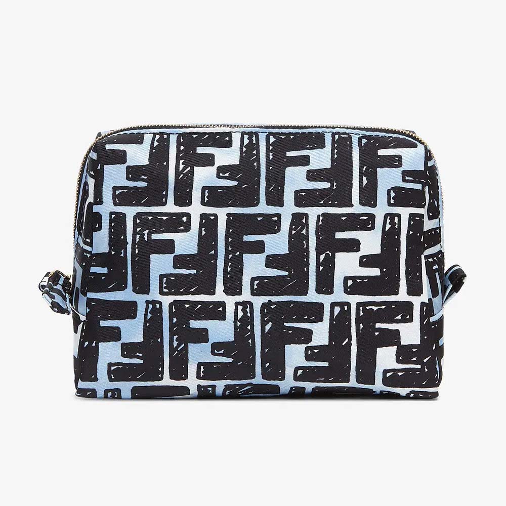 BEAUTY POUCH SMALL Multicolour Nylon Toiletry Case Fendi