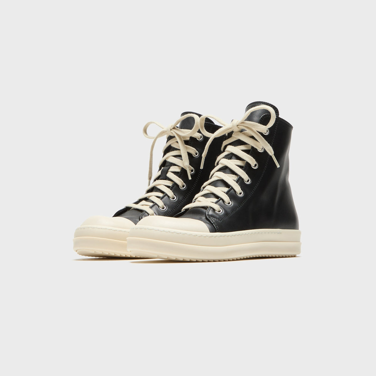Rick Owens Kids Sneaks - Black / Milk / Milk Rick Owens