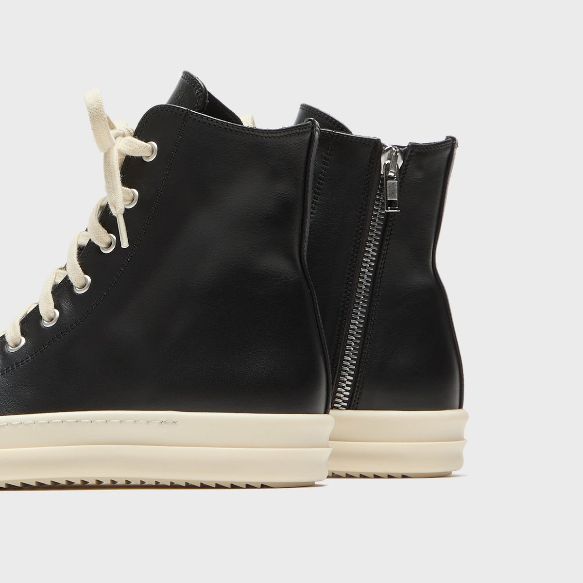 Rick Owens Kids Sneaks - Black / Milk / Milk Rick Owens