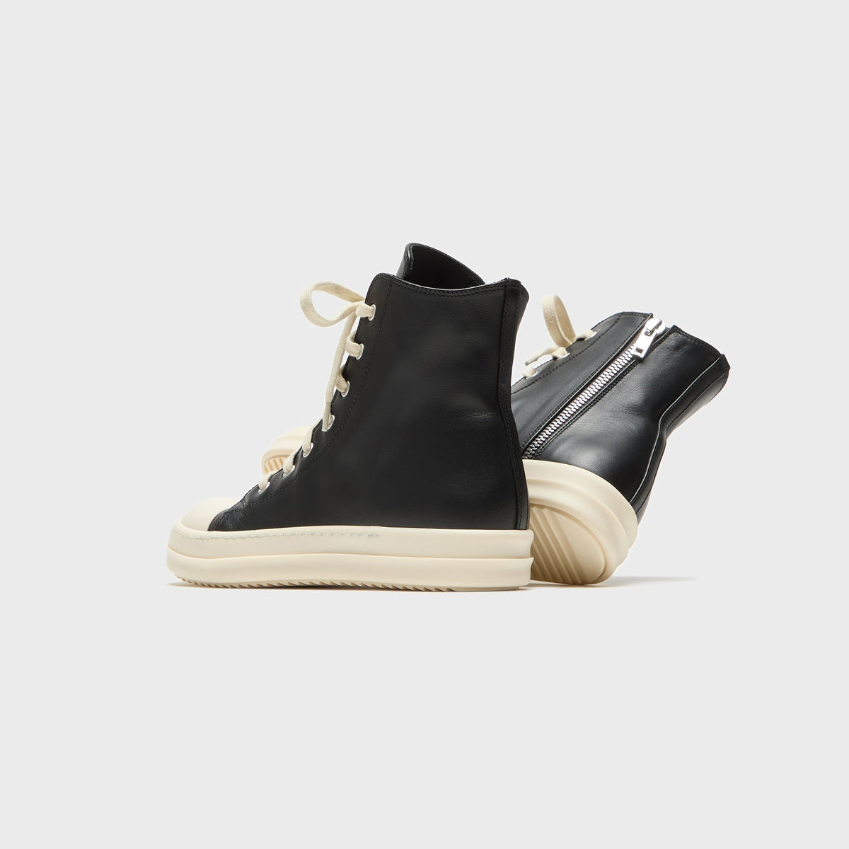 Rick Owens Kids Sneaks - Black / Milk / Milk Rick Owens