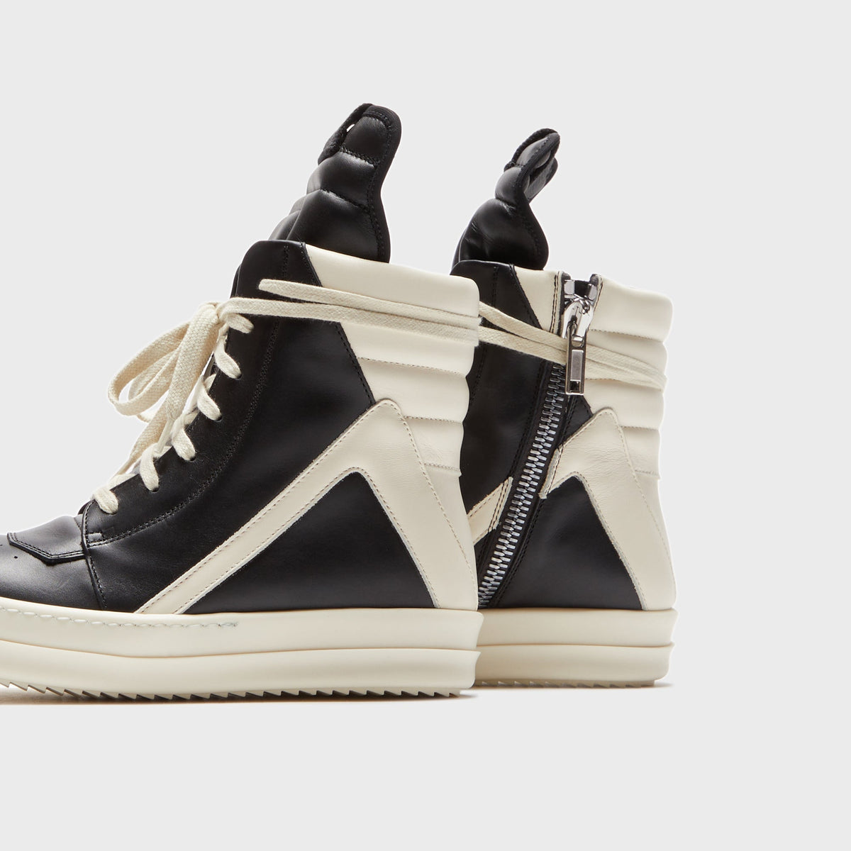 Rick Owens Kids Geobasket - Black / Milk Rick Owens