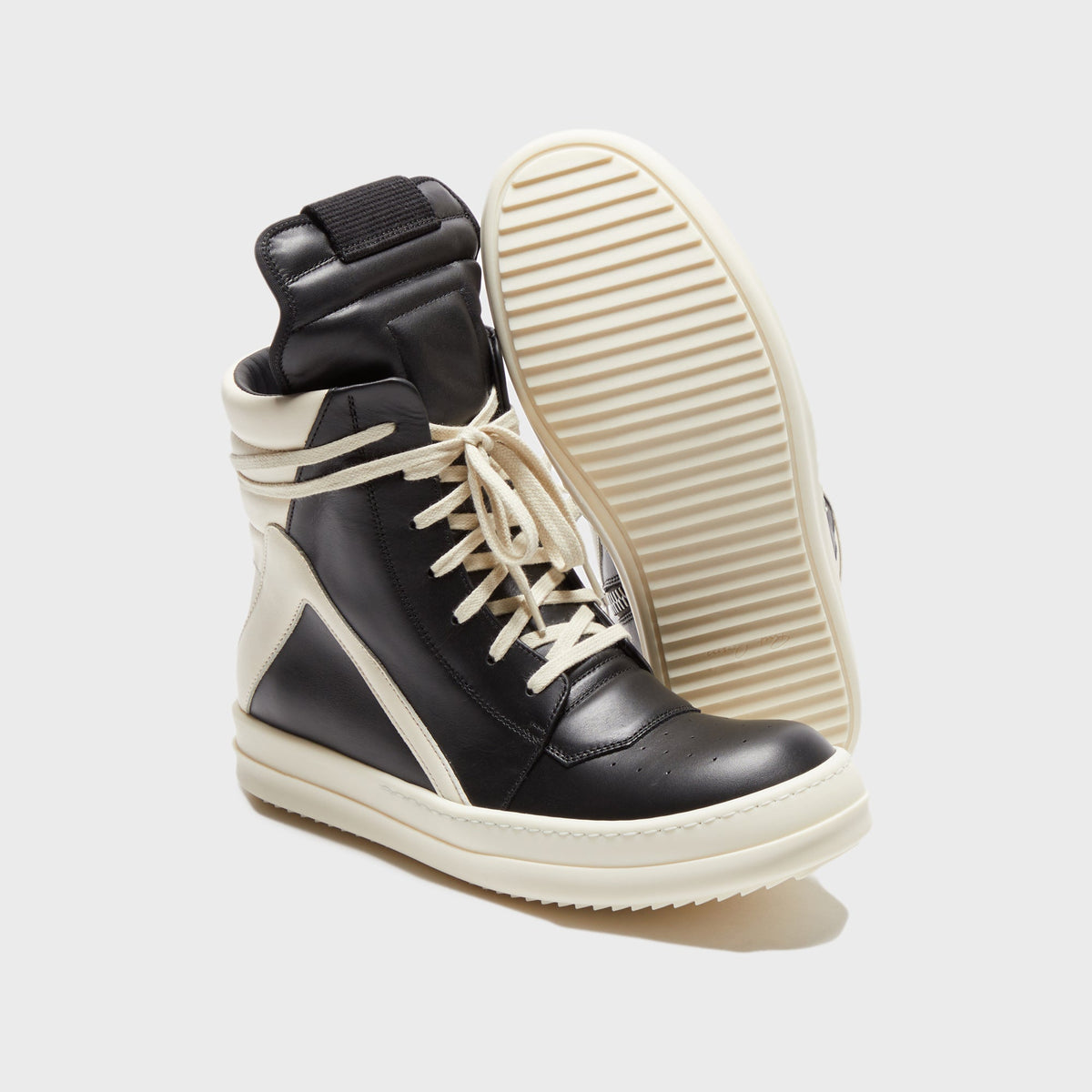 Rick Owens Kids Geobasket - Black / Milk Rick Owens