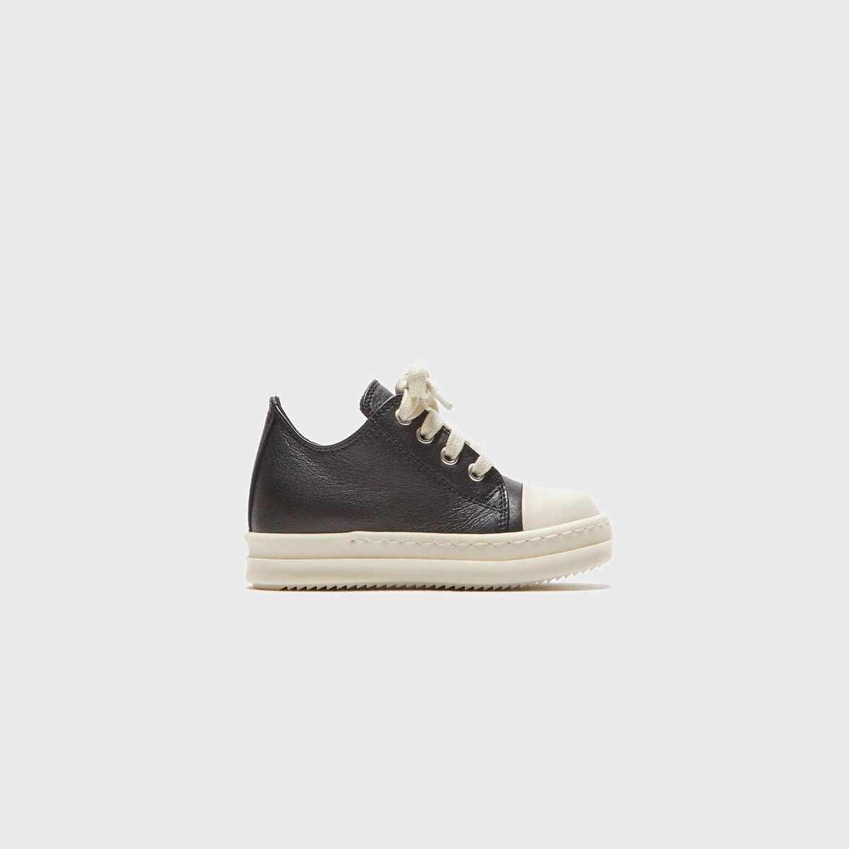 Rick Owens TD Vintage Sneaks - Black / Milk Rick Owens