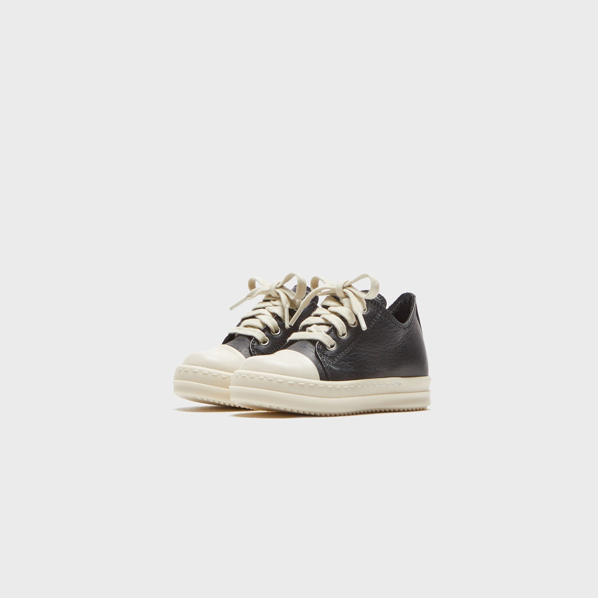 Rick Owens TD Vintage Sneaks - Black / Milk Rick Owens