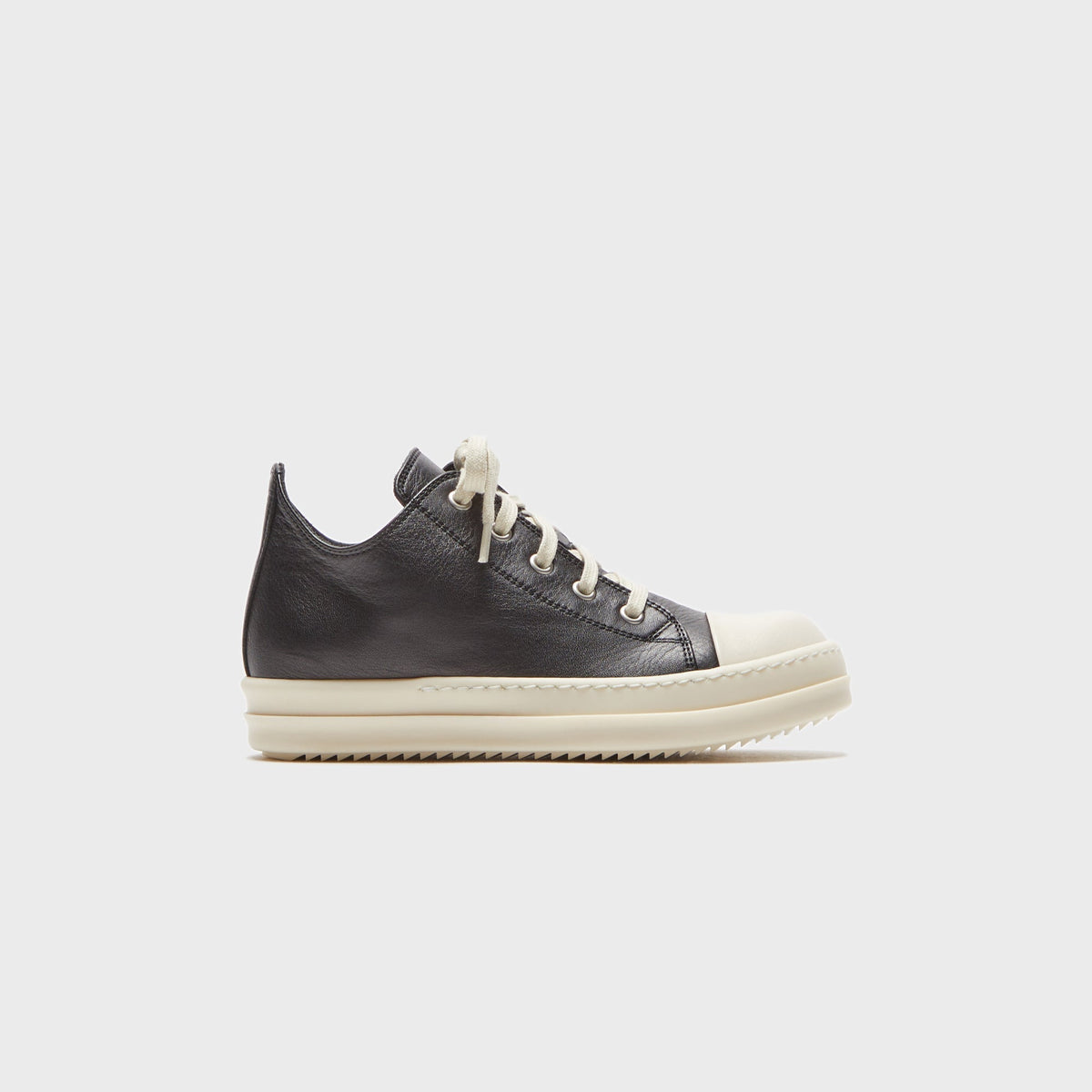 Rick Owens Kids Low Sneaks - Black / Milk Rick Owens