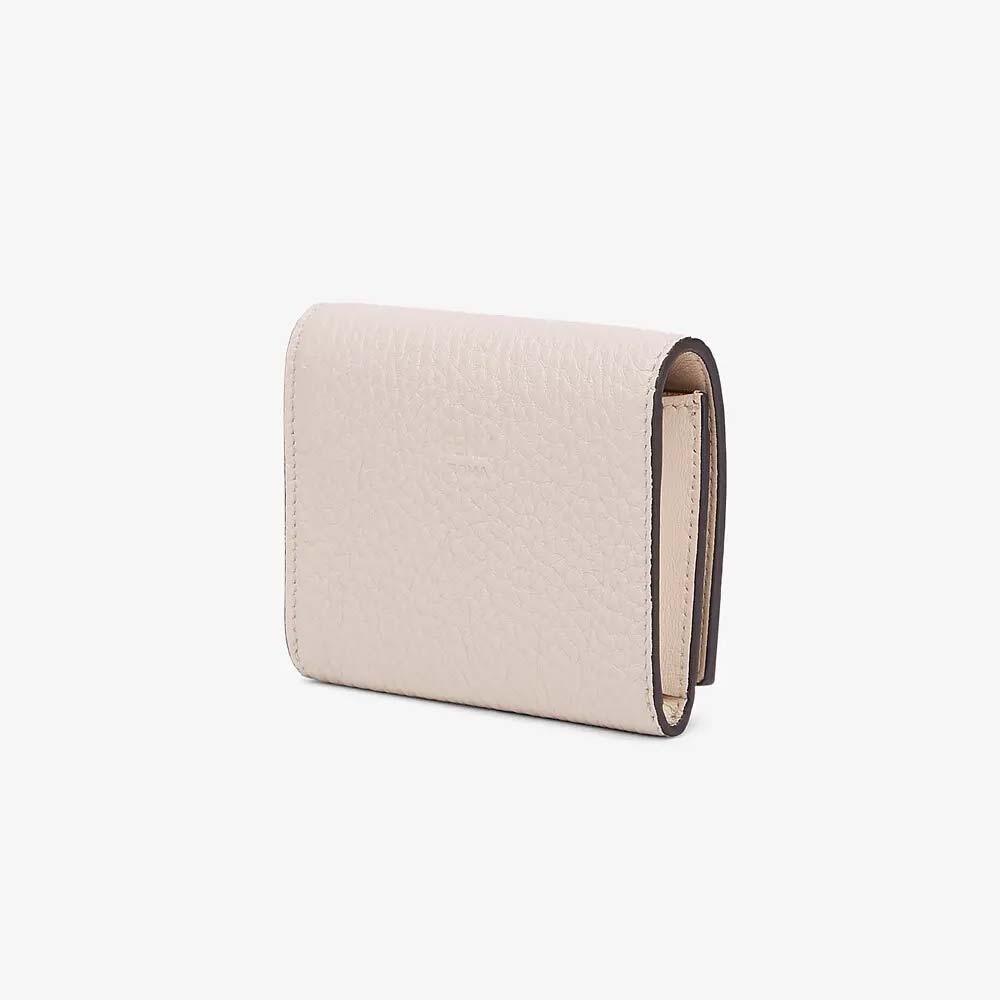 BUSINESS CARD HOLDER White Leather Business Card Holder Fendi