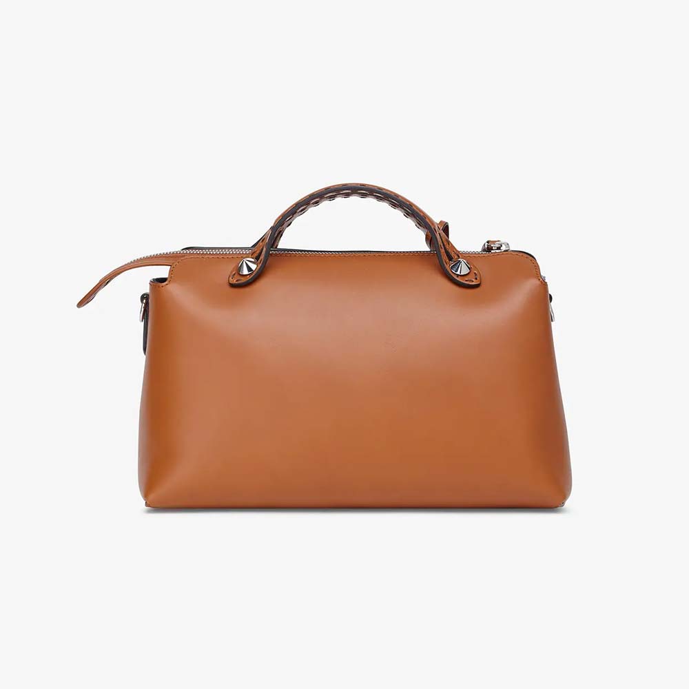 BY THE WAY MEDIUM Brown Leather Boston Bag Fendi