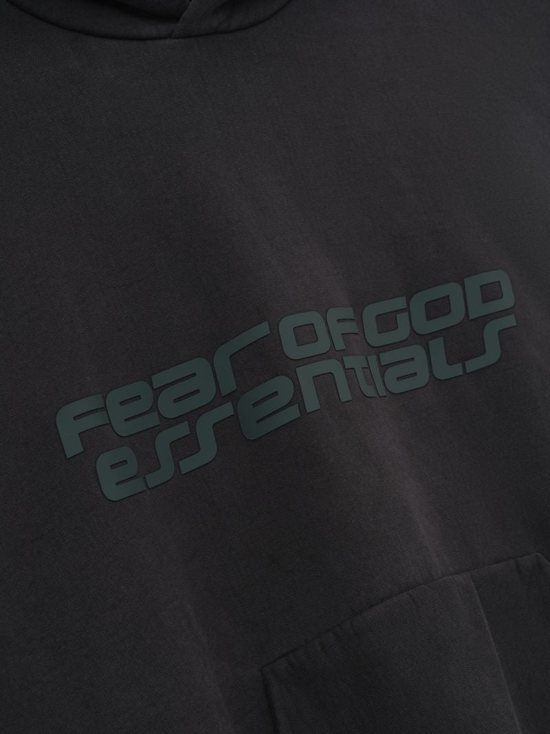 Fear of God Essentials Heavy Fleece 90s Hoodie Black BagAg