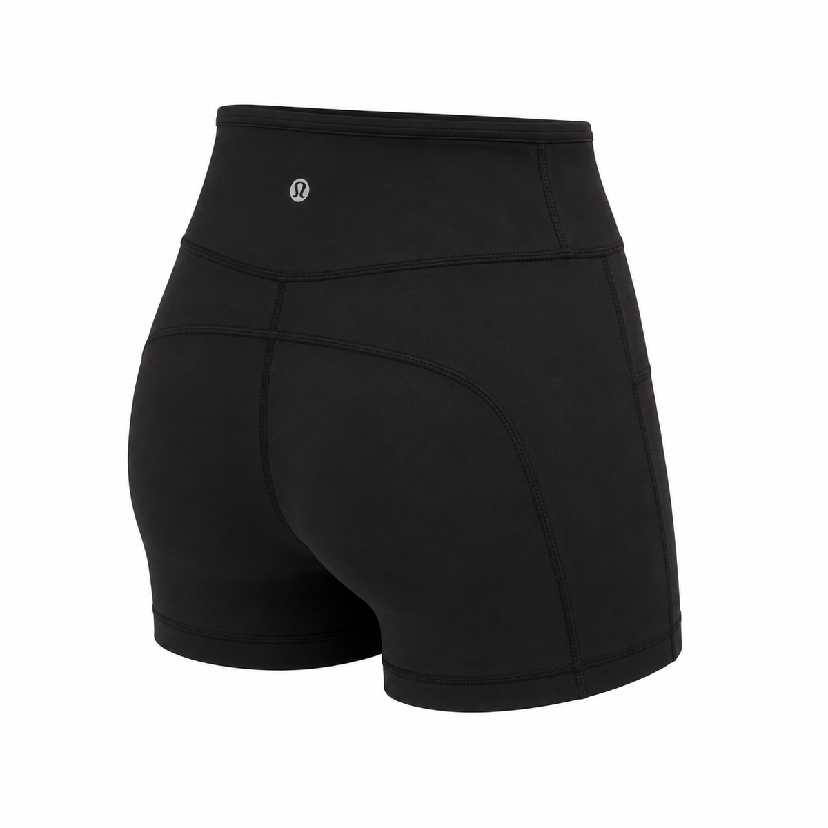 Women's Shake It Out High-Rise Black Running Shorts 2.5" My Store 6