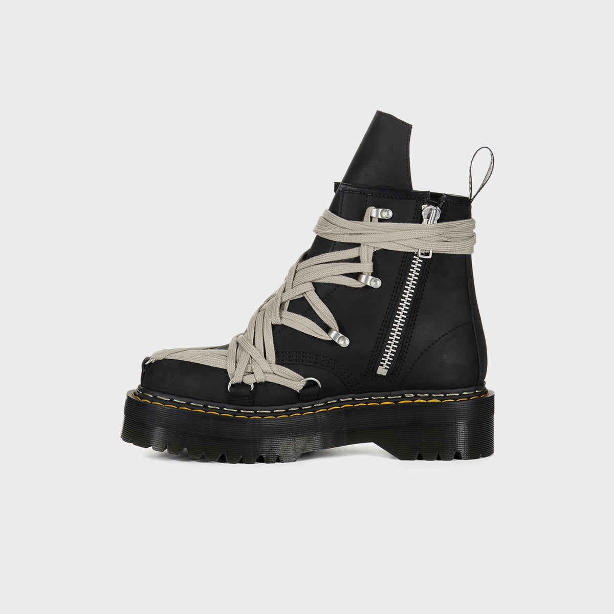 Dr. Martens x Rick Owens DRKSHDW 1460 Quad Sole Megalace® Boot - Black Dr. Martens