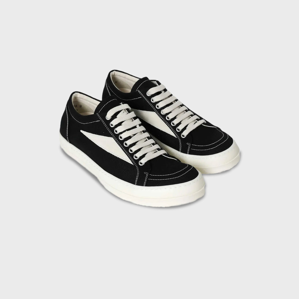 Rick Owens DRKSHDW Vintage Sneakers - Black / Milk Rick Owens