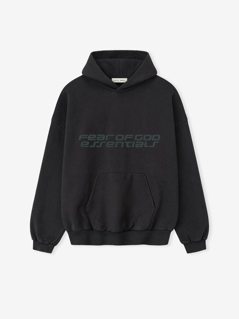 Fear of God Essentials Heavy Fleece 90s Hoodie Black BagAg