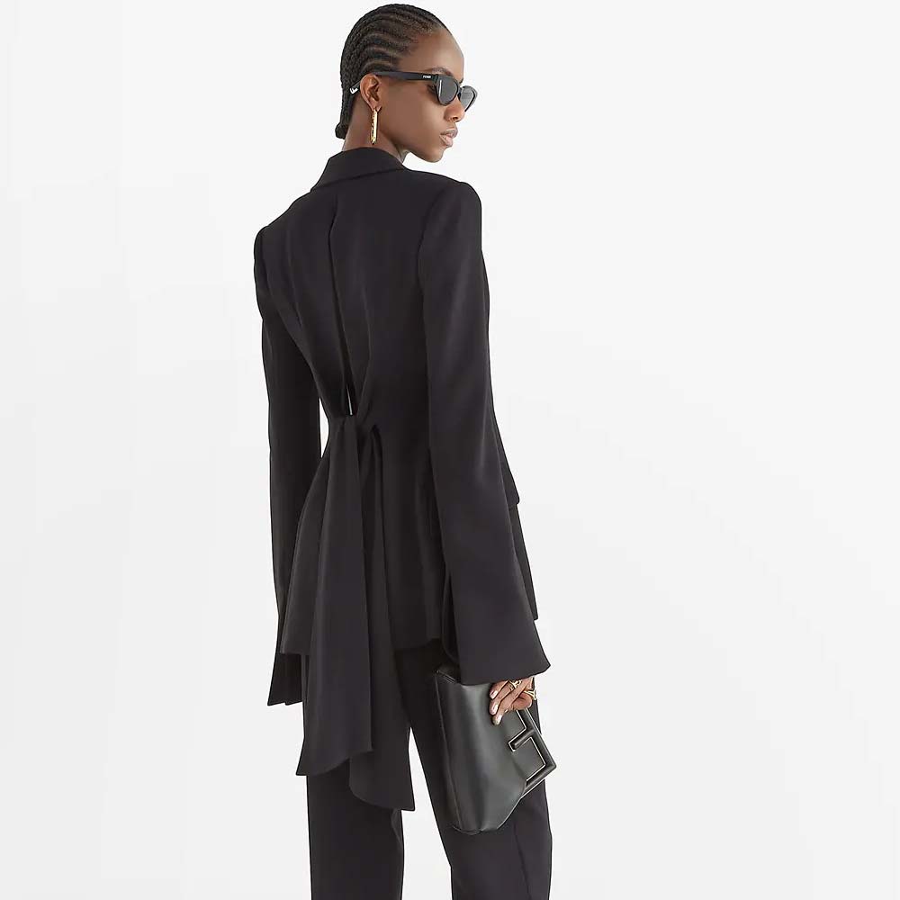 FENDI FIRST SMALL Black Leather Bag Fendi