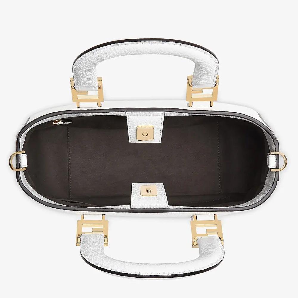 FF TOTE SMALL Cuoio Romano Leather Bag Fendi