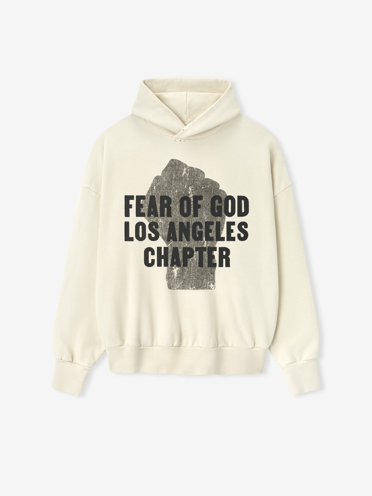 Fear of God 213 Los Angeles Chapter Heavyweight Hoodie Sunfaded Cream BagAg