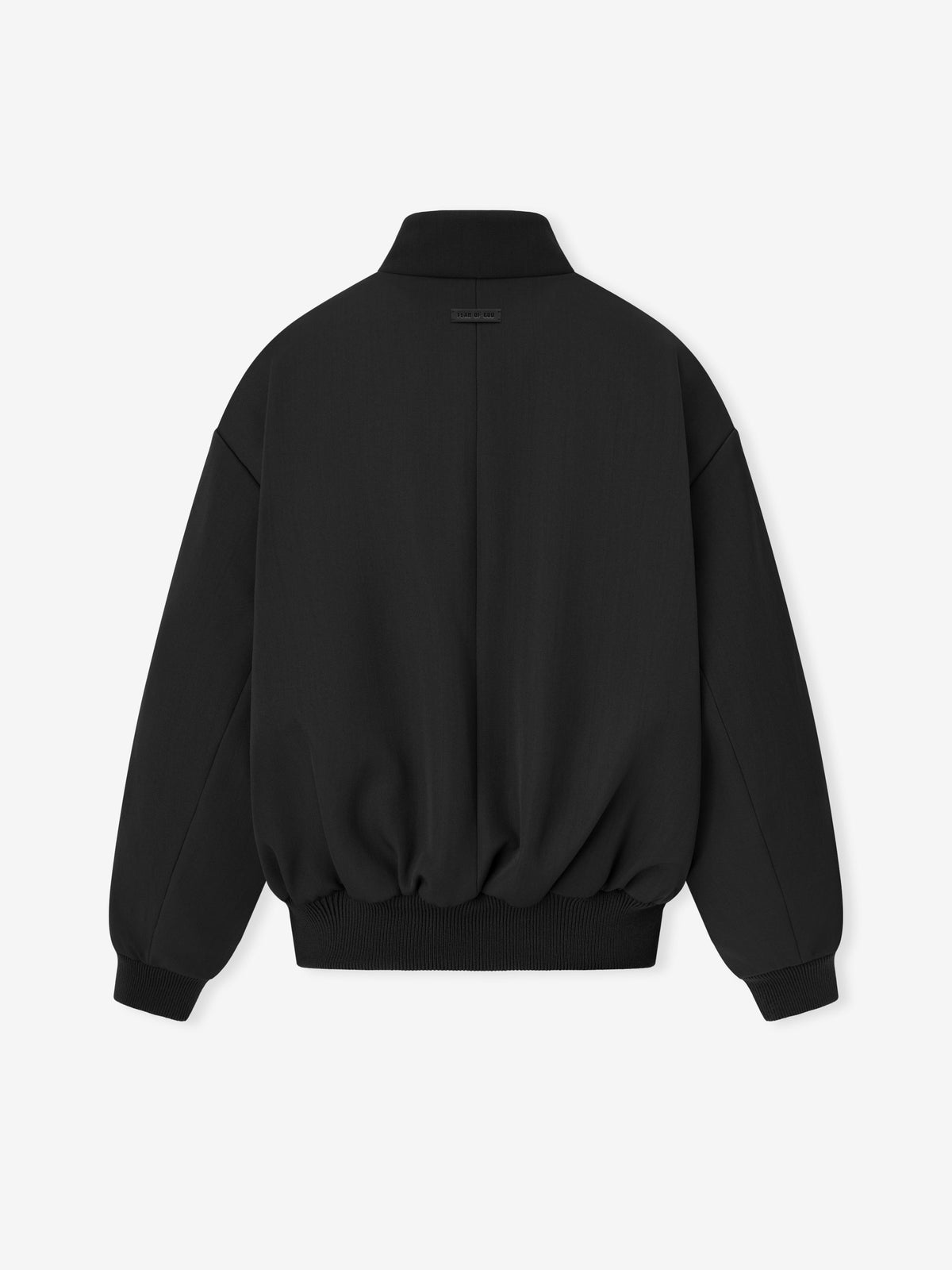 Fear of God Wool-Cotton Twill Heavyweight Bomber Jacket Black BagAg