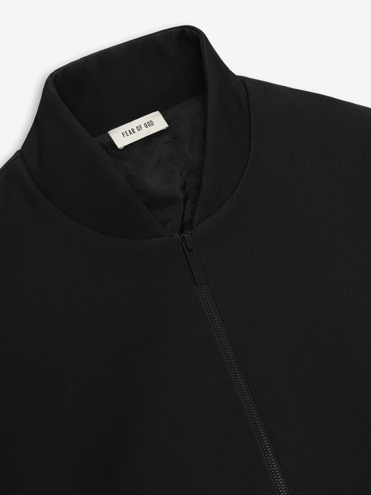 Fear of God Wool-Cotton Twill Heavyweight Bomber Jacket Black BagAg