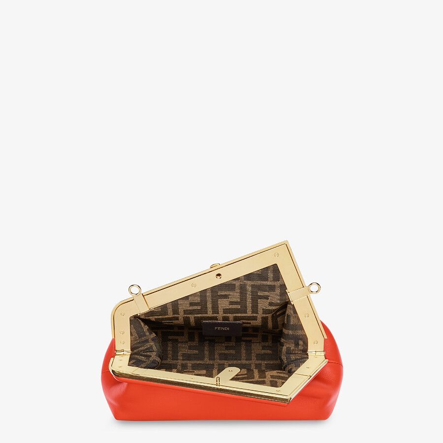 Fendi First Small Red leather bag Fendi