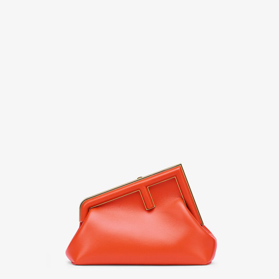 Fendi First Small Red leather bag Fendi