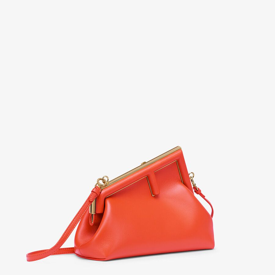 Fendi First Small Red leather bag Fendi