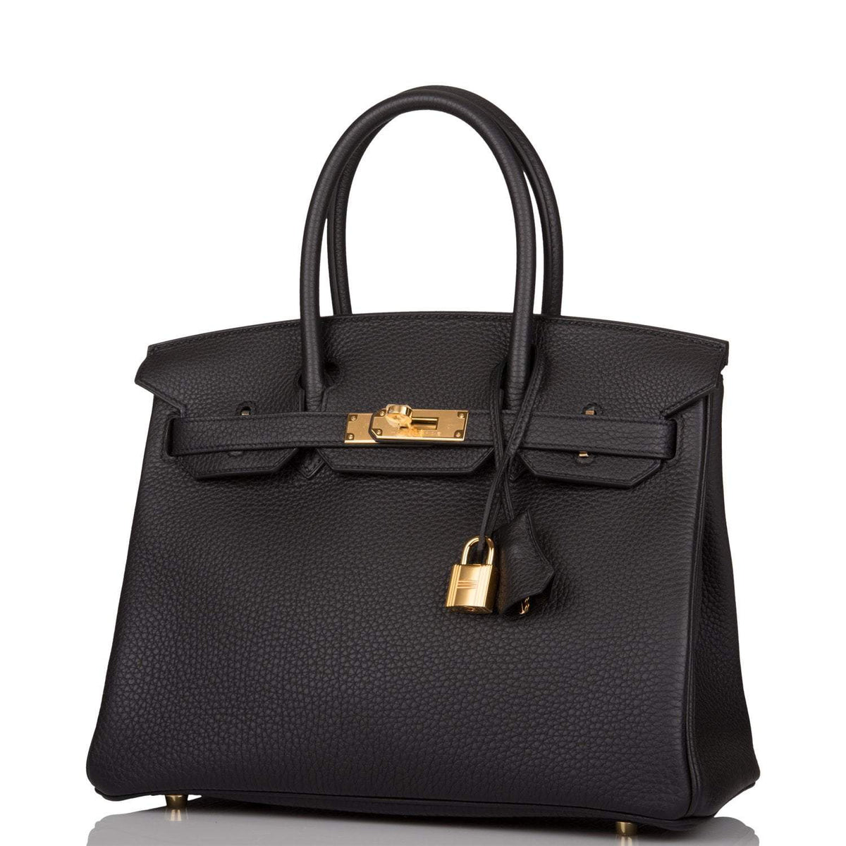 Hermes Birkin 30 Black Togo Gold Hardware Hermes