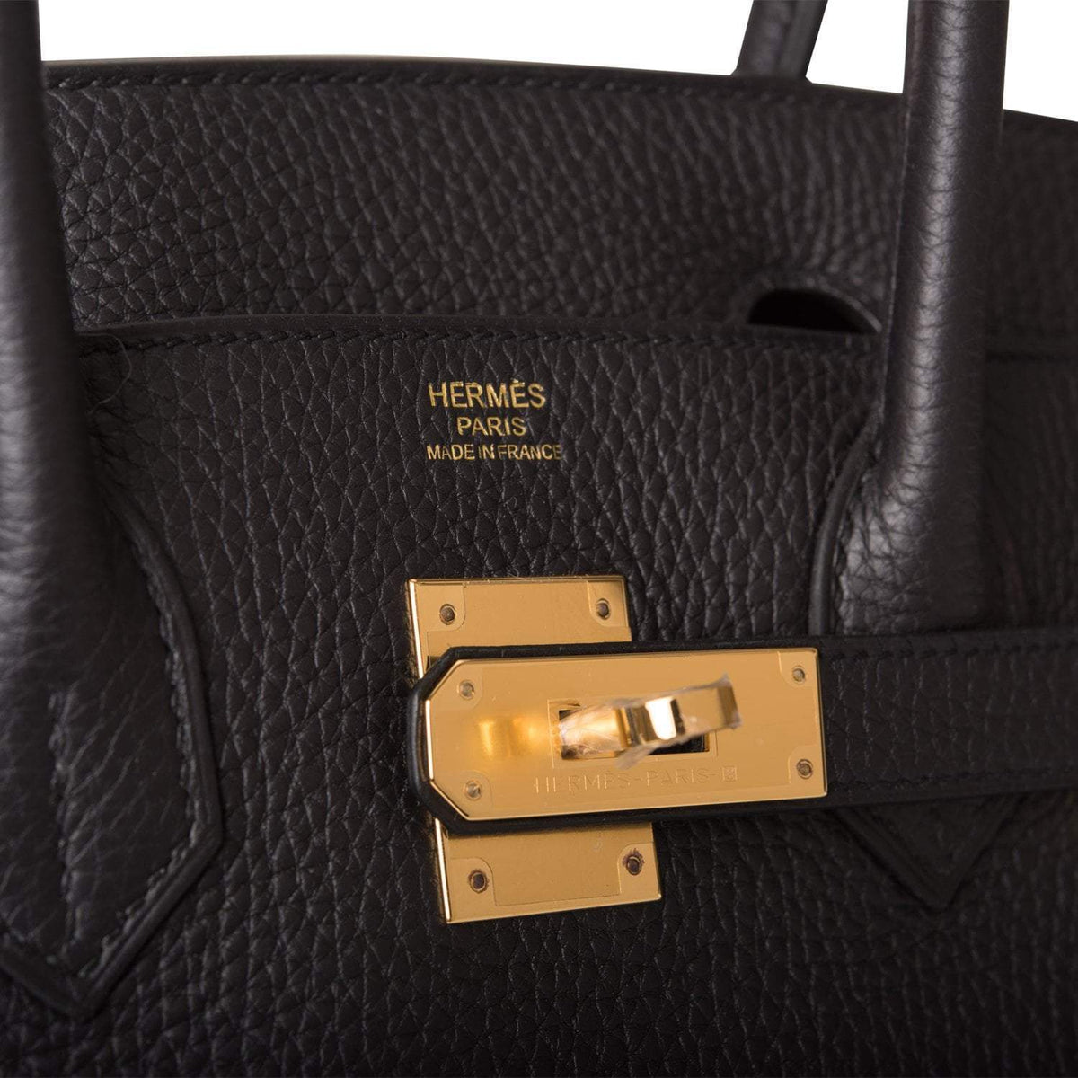 Hermes Birkin 30 Black Togo Gold Hardware Hermes