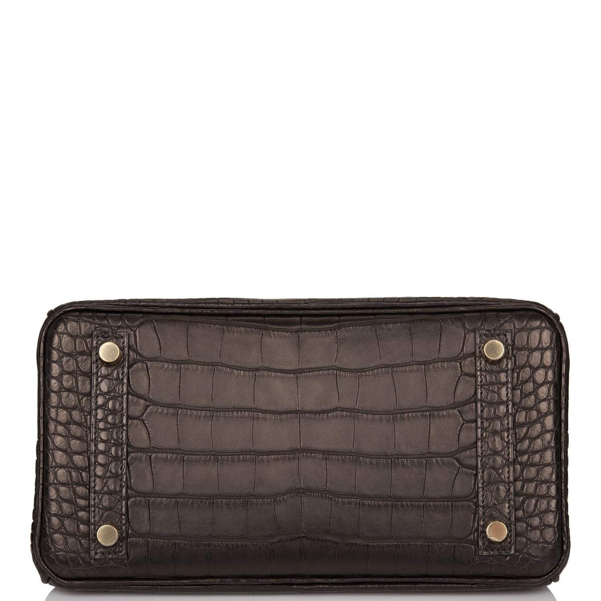 Hermes Birkin Black Matte Gold Hardware Woman BagAg