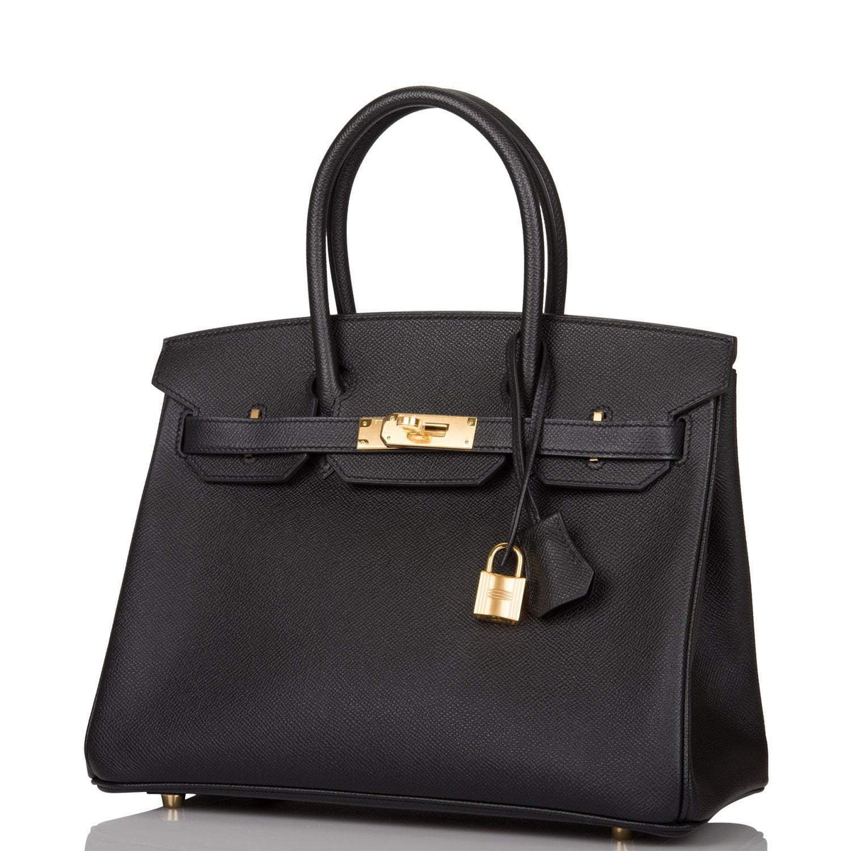 Hermes Birkin 30 Black Epsom Gold Hardware Hermes