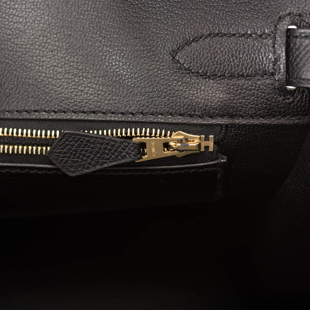 Hermes Birkin 30 Black Epsom Gold Hardware Hermes