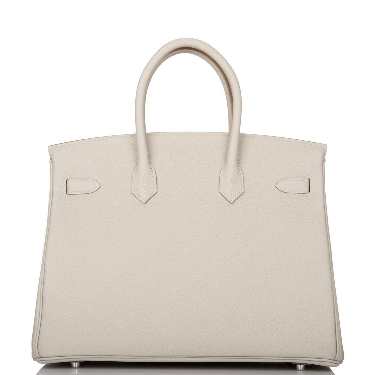 Hermes Gris Perle Togo Birkin 35cm Palladium Hardware BagAg