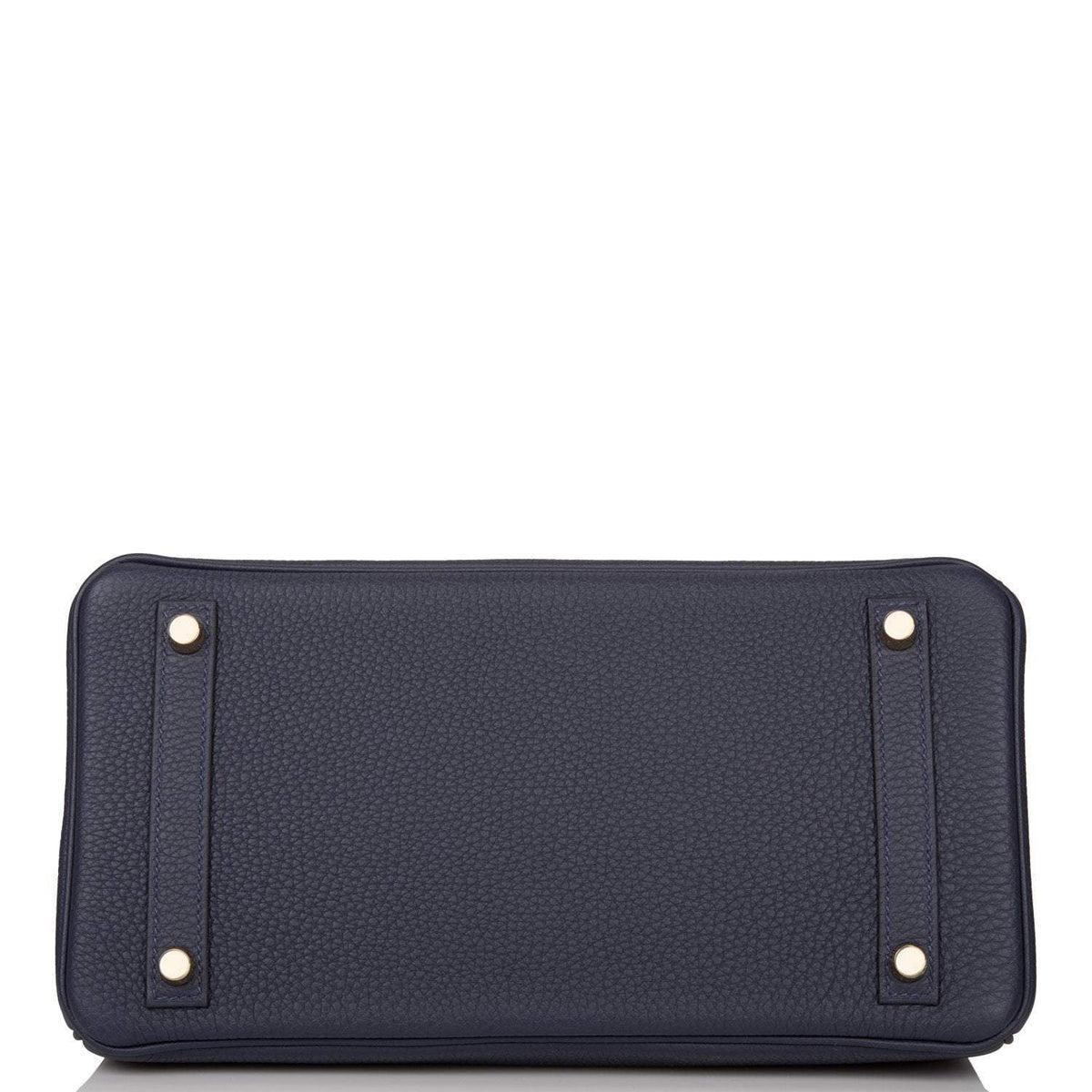 Hermes Bleu Nuit Togo Birkin 30cm Gold Hardware BagAg