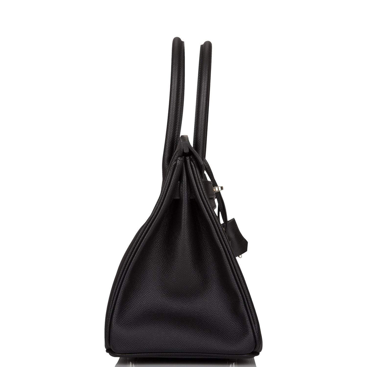 Hermes Black Epsom Birkin 30cm Palladium Hardware BagAg