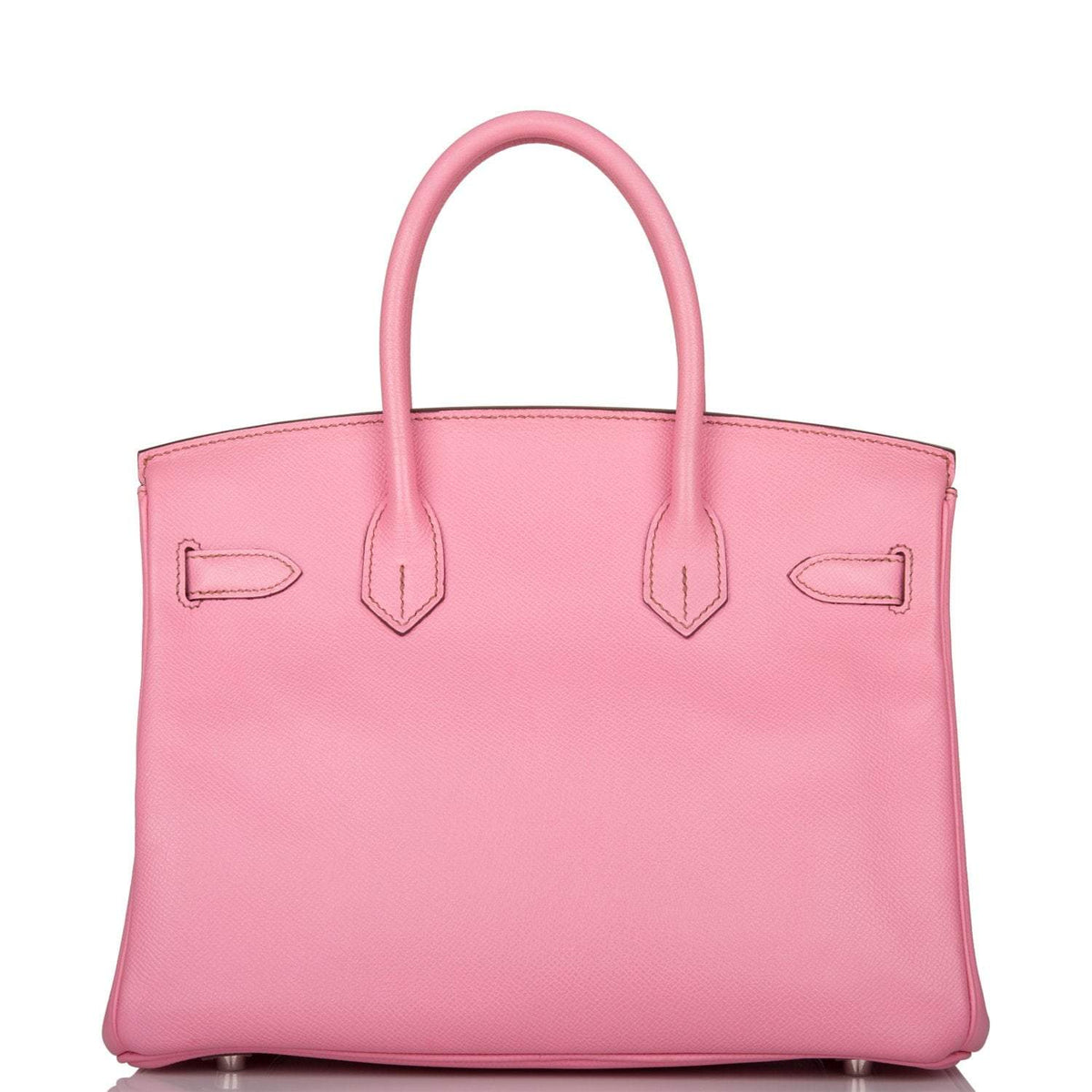 Pre-owned Hermes Birkin 30 Bubblegum 5P Epsom Palladium Hardware Hermes