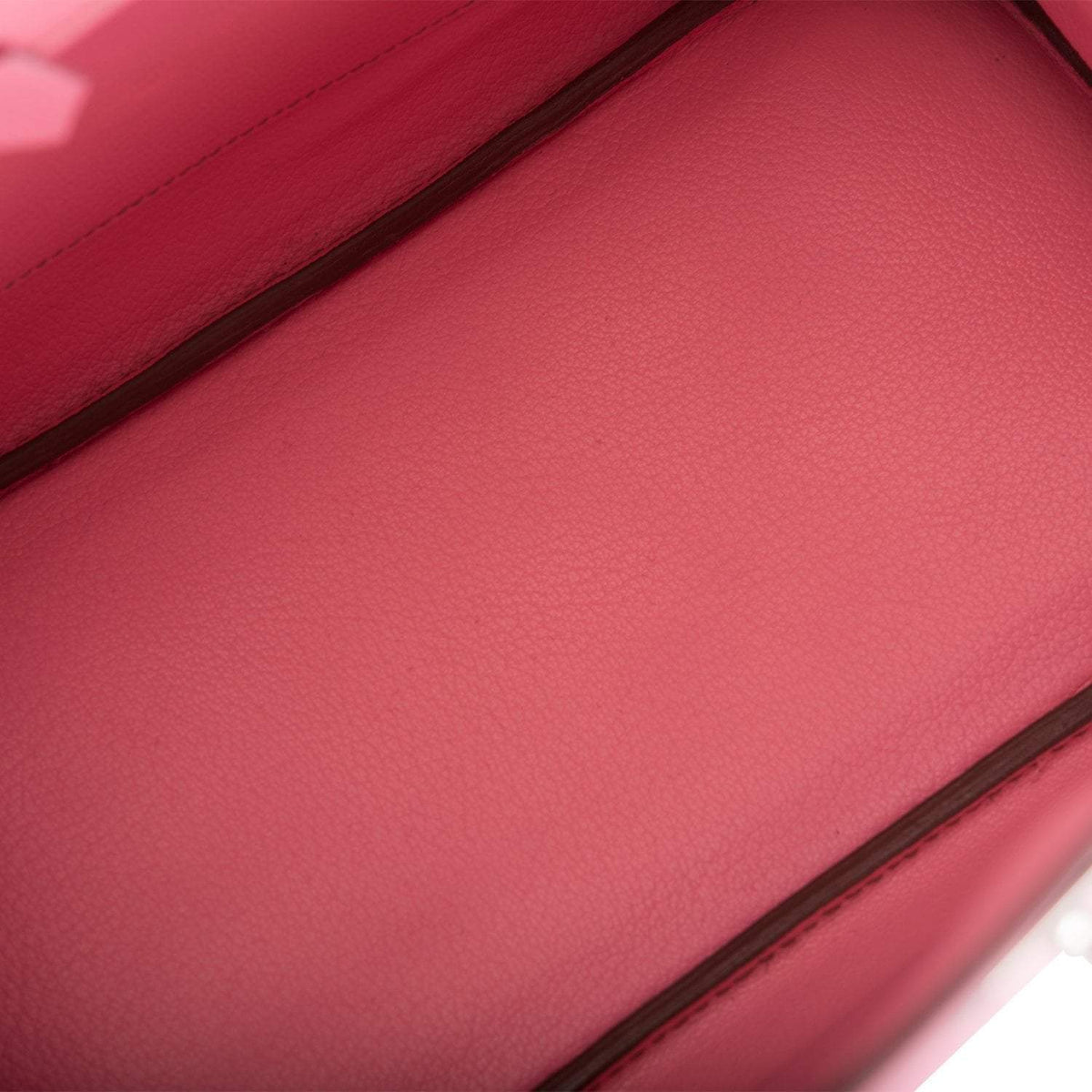 Pre-owned Hermes Birkin 30 Bubblegum 5P Epsom Palladium Hardware Hermes