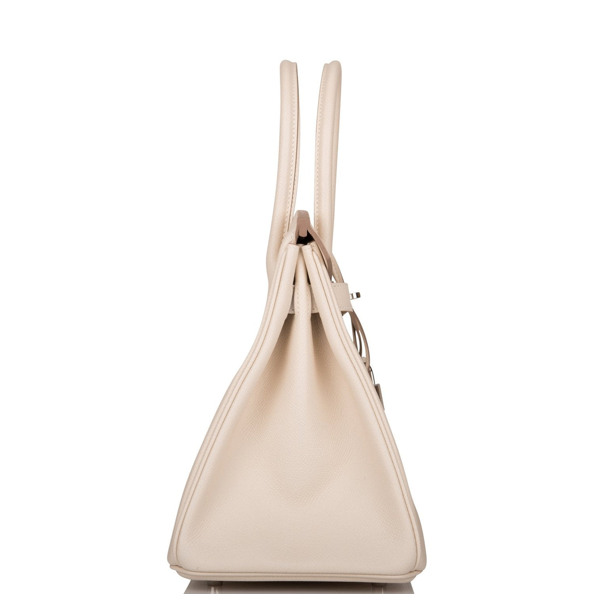 Hermes Craie Epsom Birkin 30cm Palladium Hardware BagAg