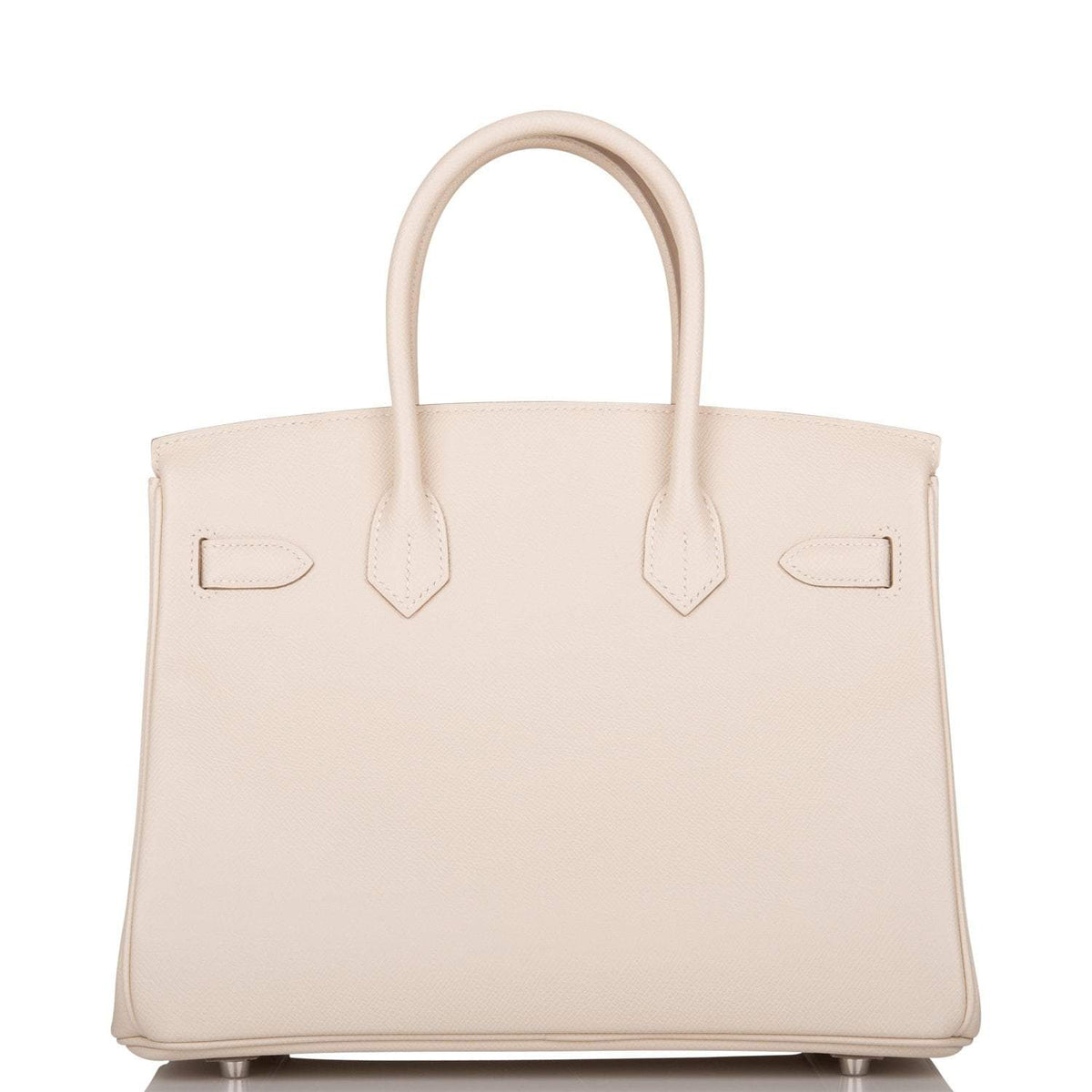 Hermes Craie Epsom Birkin 30cm Palladium Hardware BagAg