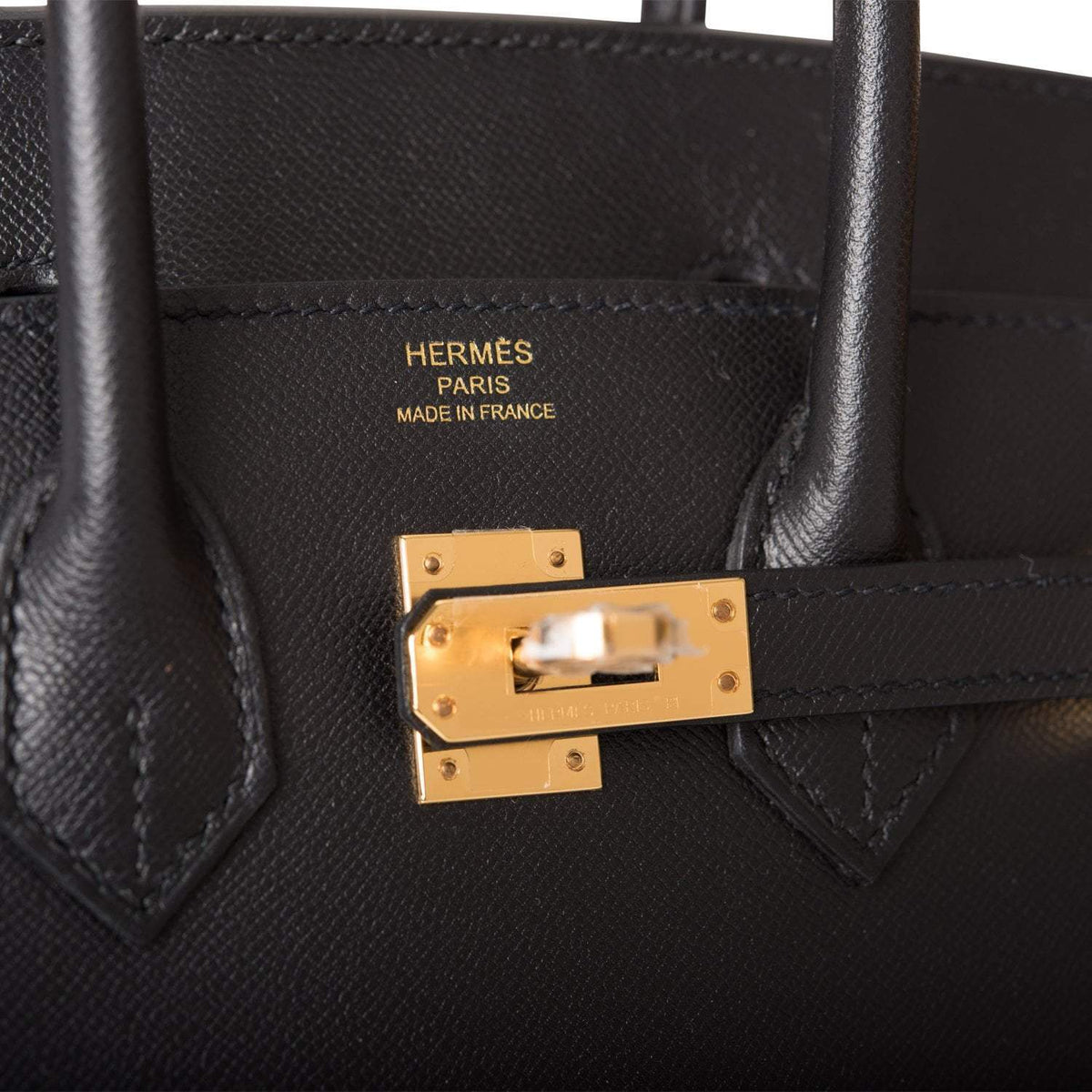 Hermes Black Veau Madame Sellier Birkin 25cm Gold Hardware Hermes