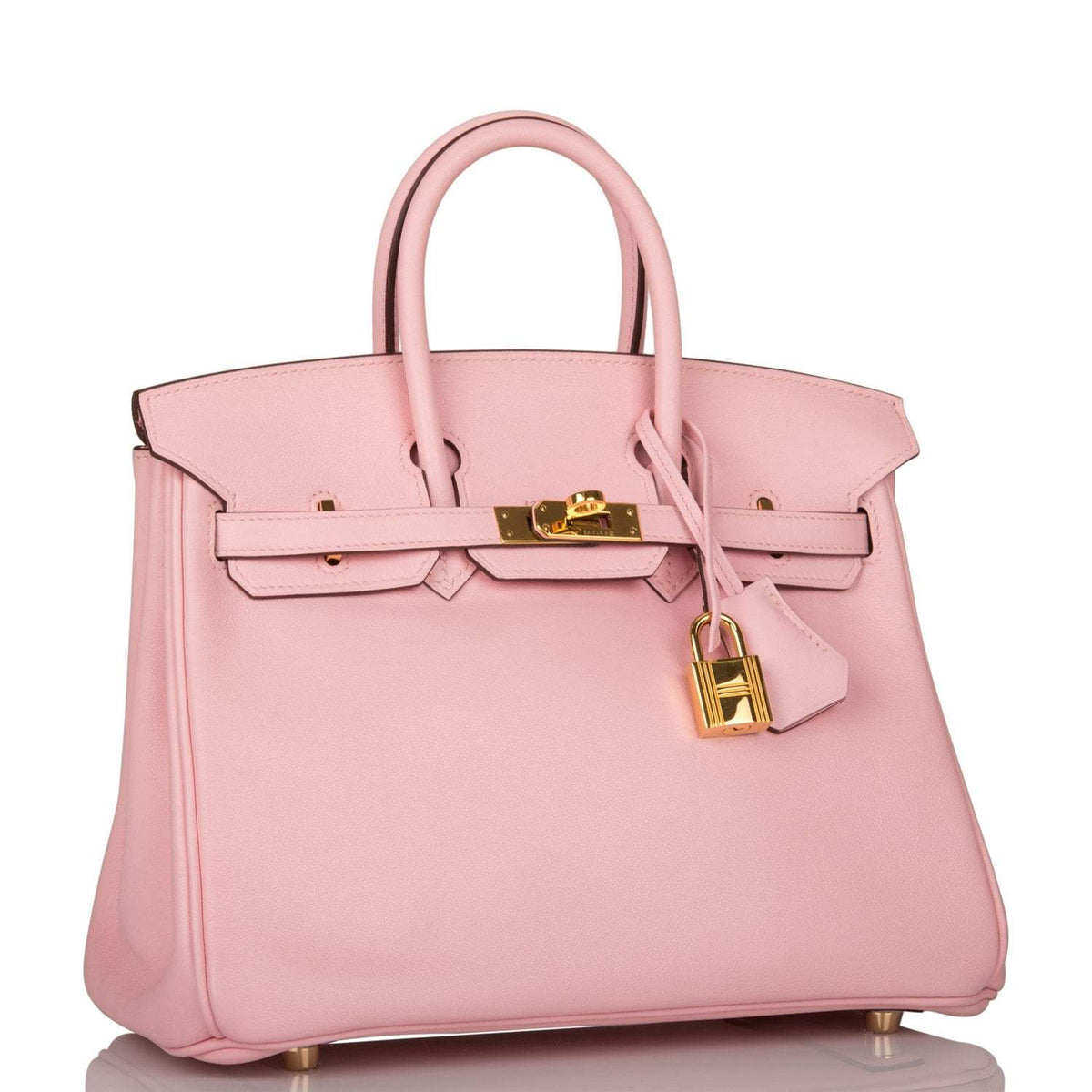Hermes Birkin 25 Rose Sakura Swift Gold Hardware Hermes